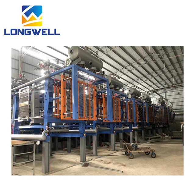 Automatic EPS Box Machine With Vacuum And Stands